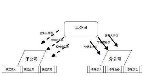 母公司与子公司